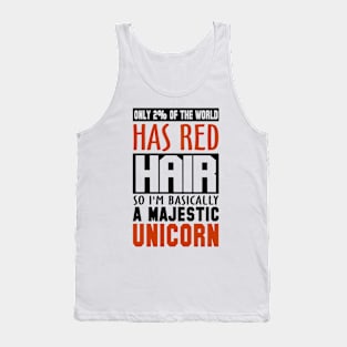 Red Hair Best T-shirt Tank Top